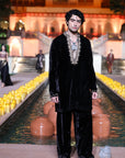 Black Classic Kurta Set