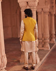 Marigold Nehru Jacket Set