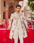 Shaheen Open Sherwani Set