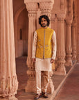 Marigold Nehru Jacket Set