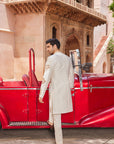 Shaheen Open Sherwani Set