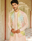 Khushdil Nehru Jacket Set