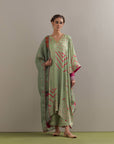 Kaftaan Kurta Set - Green
