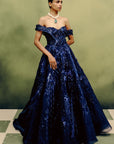 Stellar Noir Ball Gown