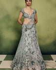 Elysian Mint Cocktail Lehenga