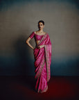 Fuchsia Realm Banarsi Saree