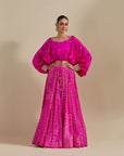 Kumari Skirt Set - Pink
