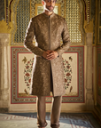 Slate Sherwani Set