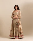 Banarasi Lehenga Set - Gold