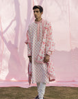 Booti Print Dushalla Kurta Set