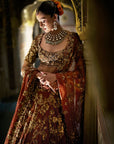 Bronze Gold Lehenga Set