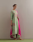 Classic Kurta Set - Green