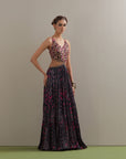 Ghagri Maxi - Purple