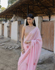 Masoom Gulaabi Saree