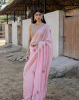 Masoom Gulaabi Saree