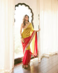 Surkh Laal Saree Set