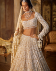 Nude Pearl Lehenga Set