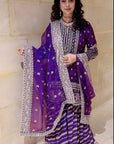 Rati with Jamdani Sharara Set -Juhi Chawla
