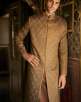 Gold Sherwani Set
