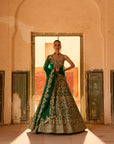 Jade Lehenga Set