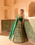 Jade Lehenga Set