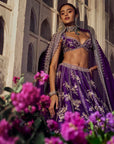Purple Renuka Lehenga Set