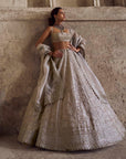 Ivory Divila Lehenga Set