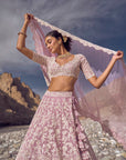 Amethyst Lehenga Set