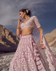 Amethyst Lehenga Set