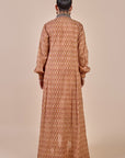 Rust Orange Anarkali