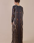 Zebra Print Kaftan