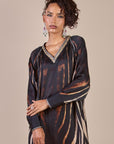 Zebra Print Kaftan
