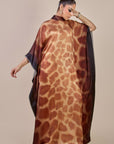 Giraffe Print Kaftan