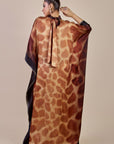 Giraffe Print Kaftan