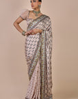 Blush Ivory Saree Set