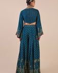 Prussian Blue Sharara Set