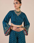 Prussian Blue Sharara Set