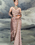 Blush Pink Saree Set
