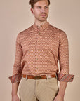 Rust Orange Shirt