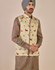 Creme Ivory Nehru Jacket