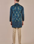 Prussian Blue Nehru Jacket
