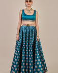 Capri Blue Skirt Set