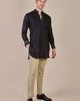 Rich Black Kurta