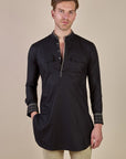 Rich Black Kurta