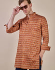 Rust Orange Kurta