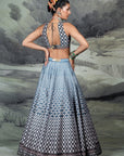 Cerulean Blue Skirt Set - Ready to Ship