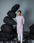 Misty Lilac Kurta Set