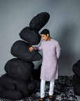 Misty Lilac Kurta Set