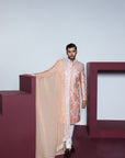 Rose Garden Sherwani Set