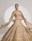 Gold Zardozi Lehenga Set - Ready To Ship